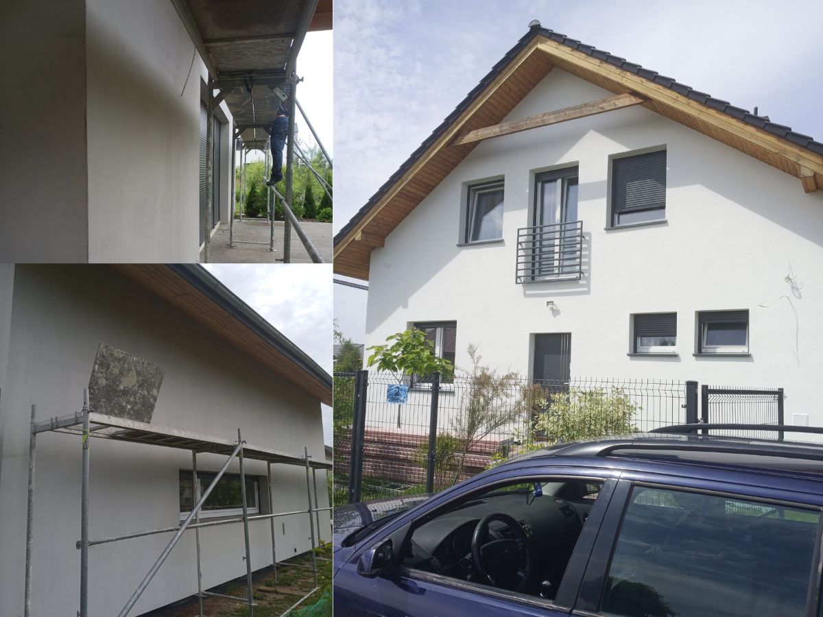 Docieplenie elewacji domu jednorodzinnego w Poznaniu