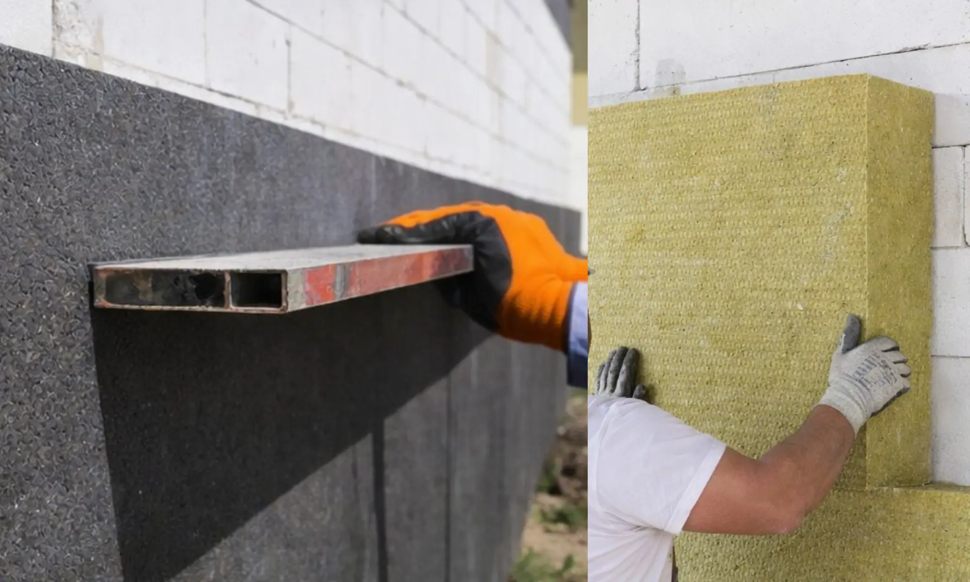 Ocieplenie styropianem lub wełną elewacji