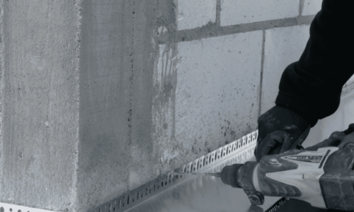 Montaż listwy startowej